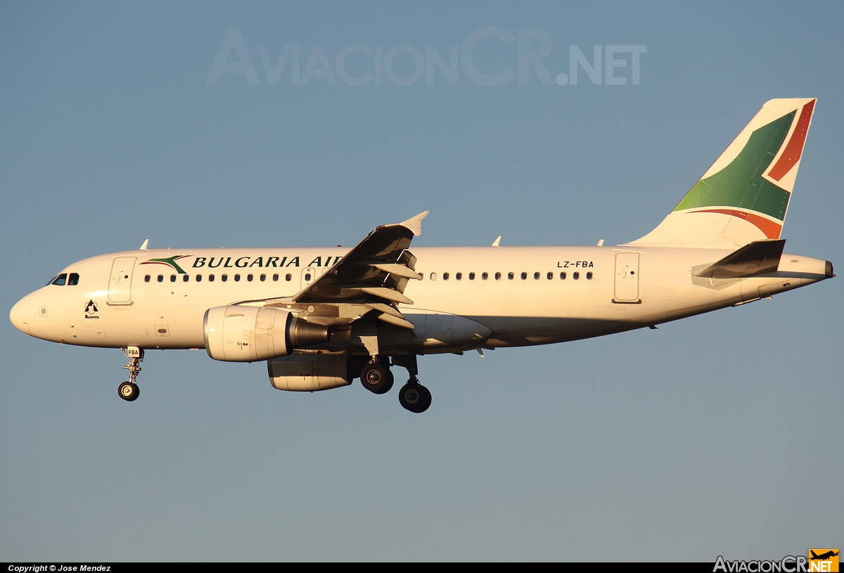 LZ-FBA - Airbus A319-112 - Bulgaria