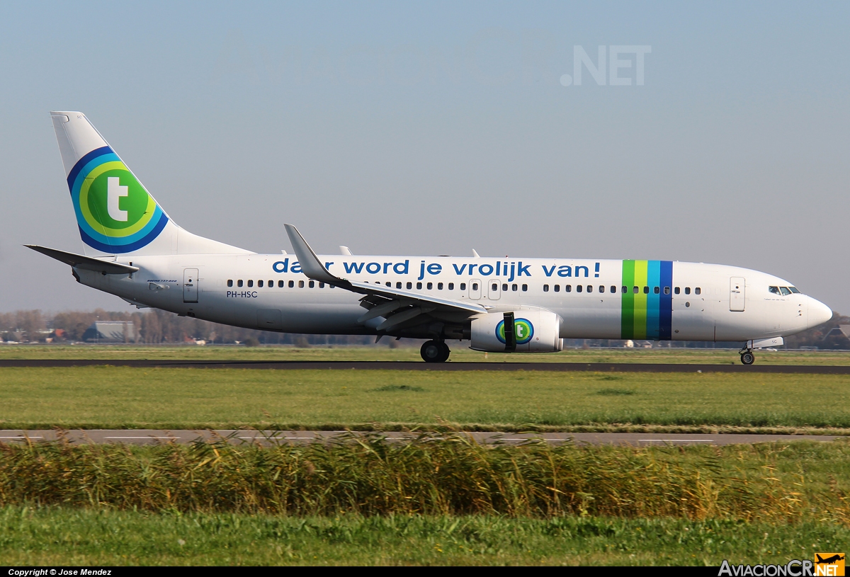 PH-HSC - Boeing 737-8K2 - Transavia Airlines