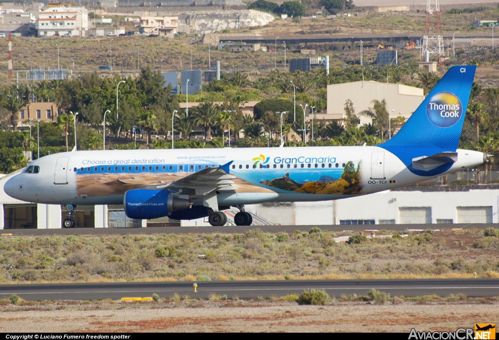 OO-TCI - Airbus A320-214 - Thomas Cook