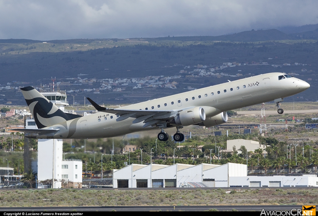 A6-AJH - Embraer ERJ-190 Lineaje 1000 - Al Jaber Aviation