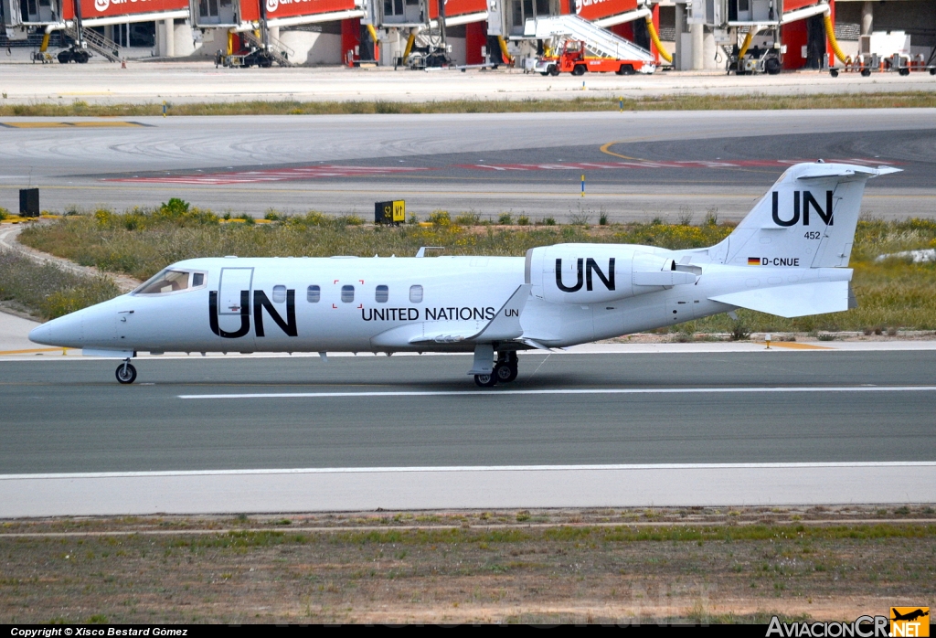 D-CNUE - Learjet 60 - United Nations.