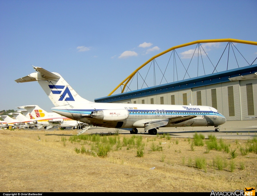 EC-BIH - McDonnell Douglas DC-9-32 - AVIACO