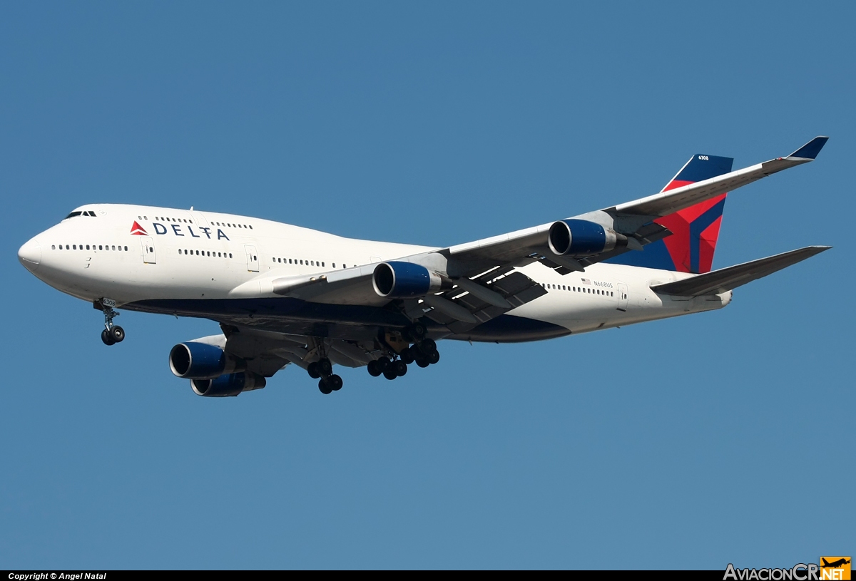 N668US - Boeing 747-451 - Delta Air Lines