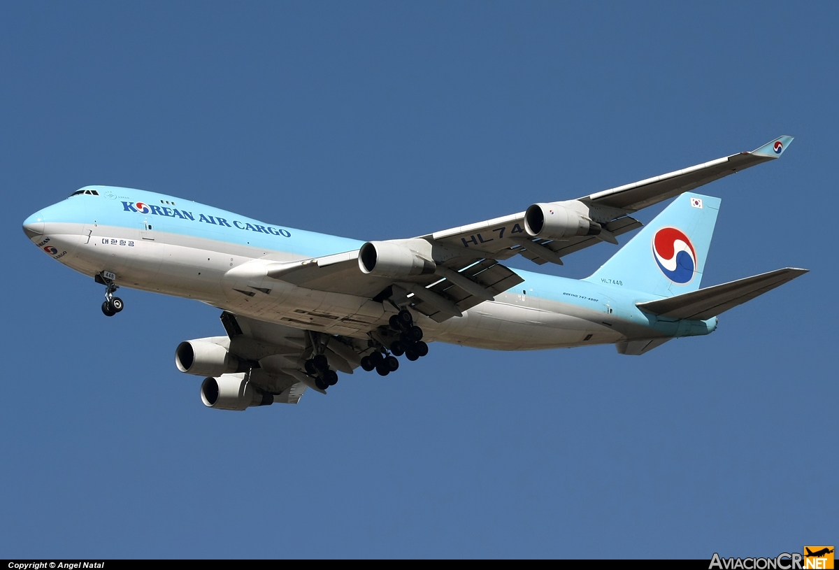 HL7448 - Boeing 747-4B5F(SCD) - Korean Air Cargo