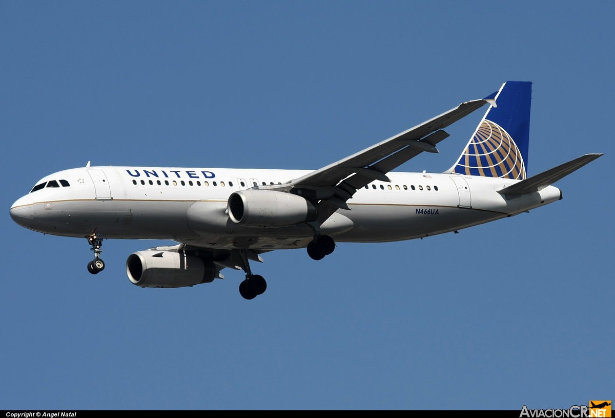 N466UA - Airbus A320-232 - United Airlines