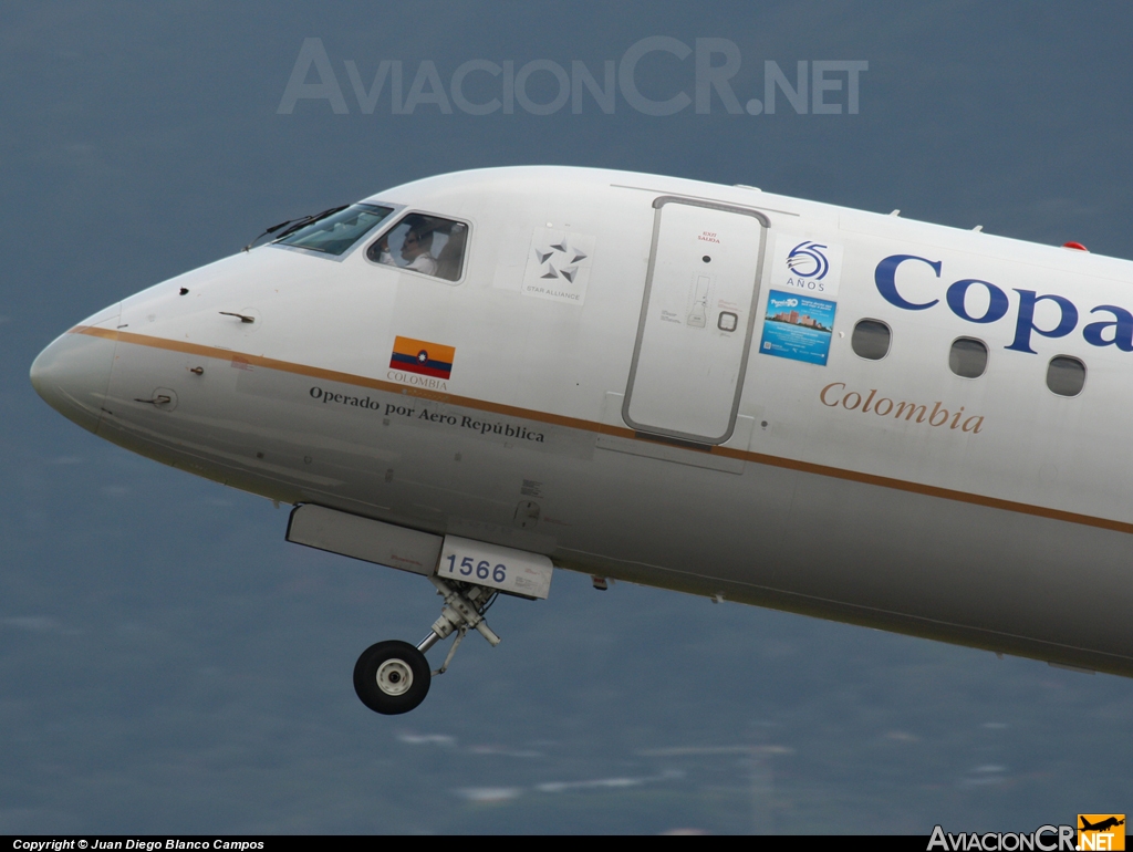HP-1566CMP - Embraer 190-100IGW - Copa Airlines