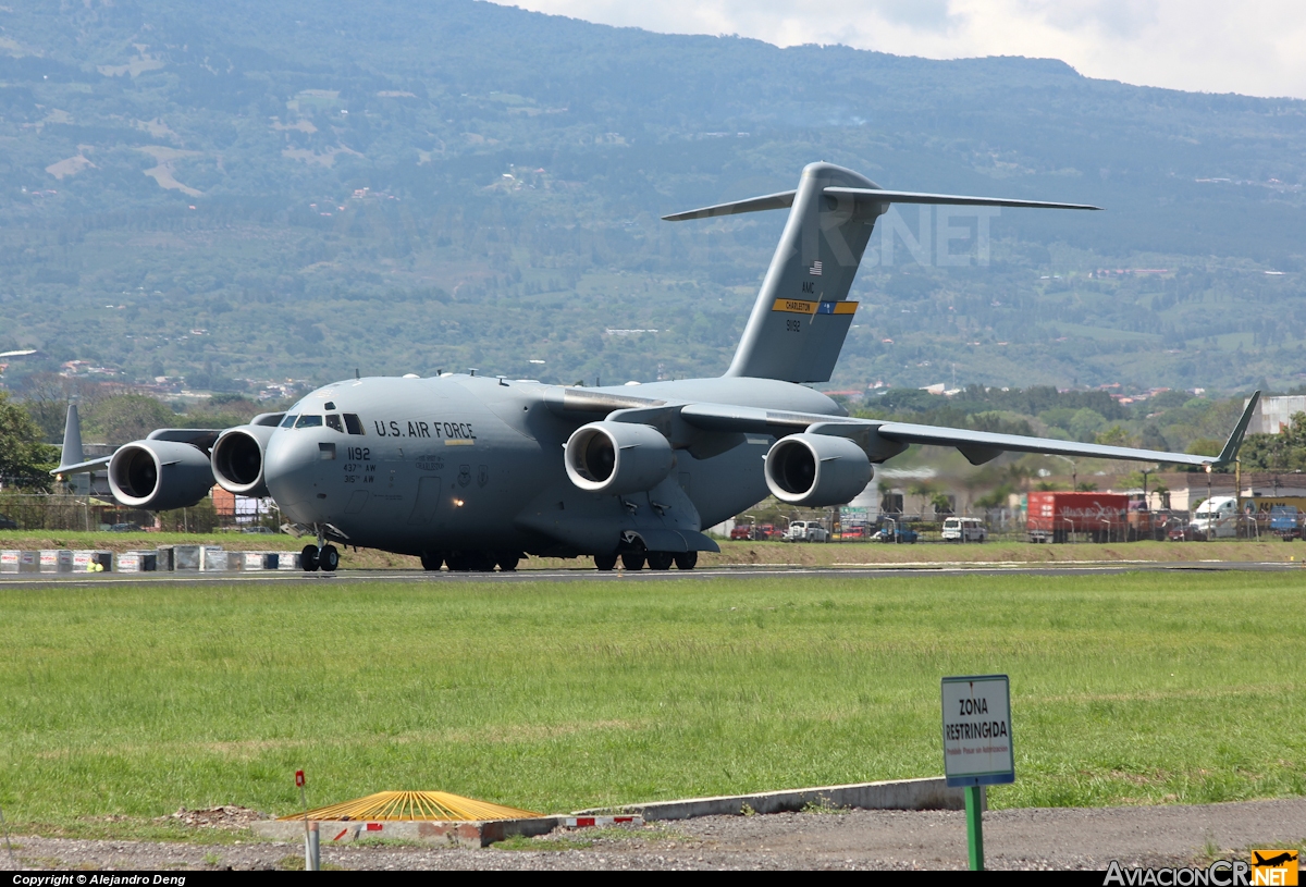 89-1192 - Boeing C-17A Globemaster III - U.S. Air Force