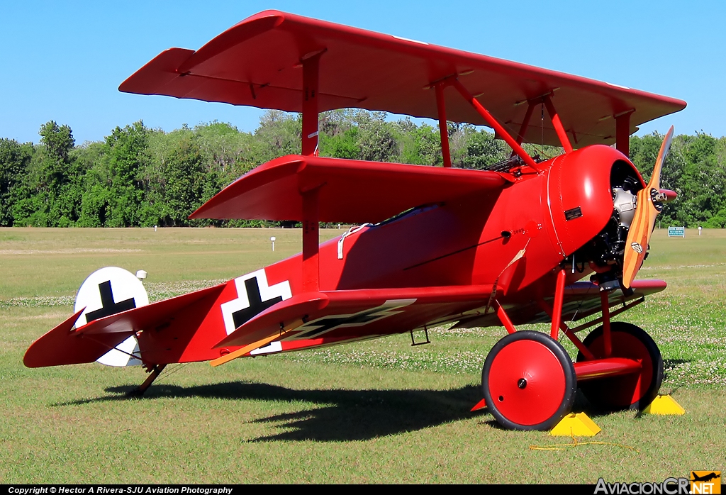 N2009V - Fokker DR-1 Triplane (replica) - Desconocida