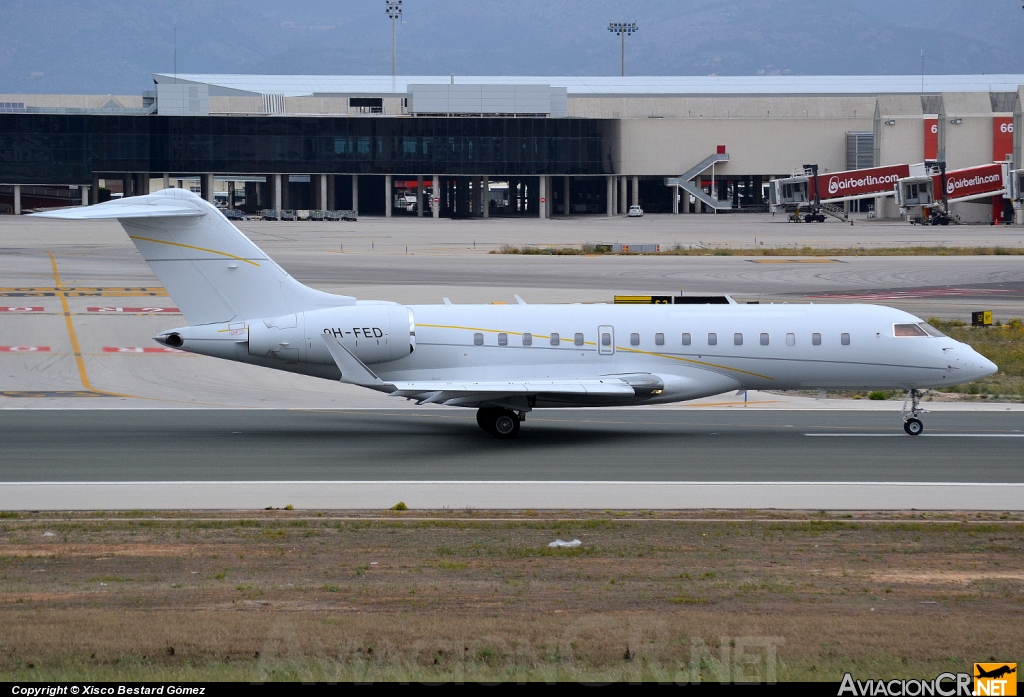 9H-FED - Bombardier BD-700-1A10 Global Express - Privado