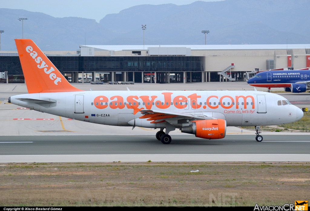 G-EZAA - Airbus A319-111 - EasyJet Airline