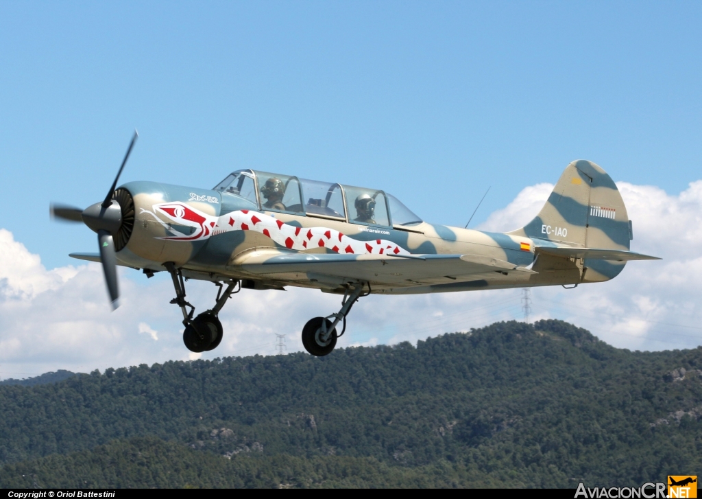 EC-IAO - Yakovlev Yak-52 - Asociación Deportiva JACOB- 52