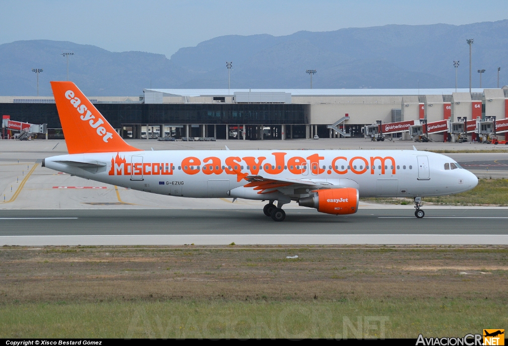 G-EZUG - Airbus A320-214 - EasyJet Airline