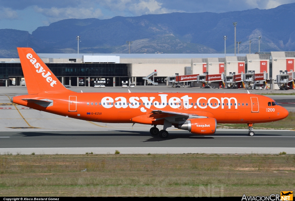 G-EZUI - Airbus A320-214 - EasyJet Airline