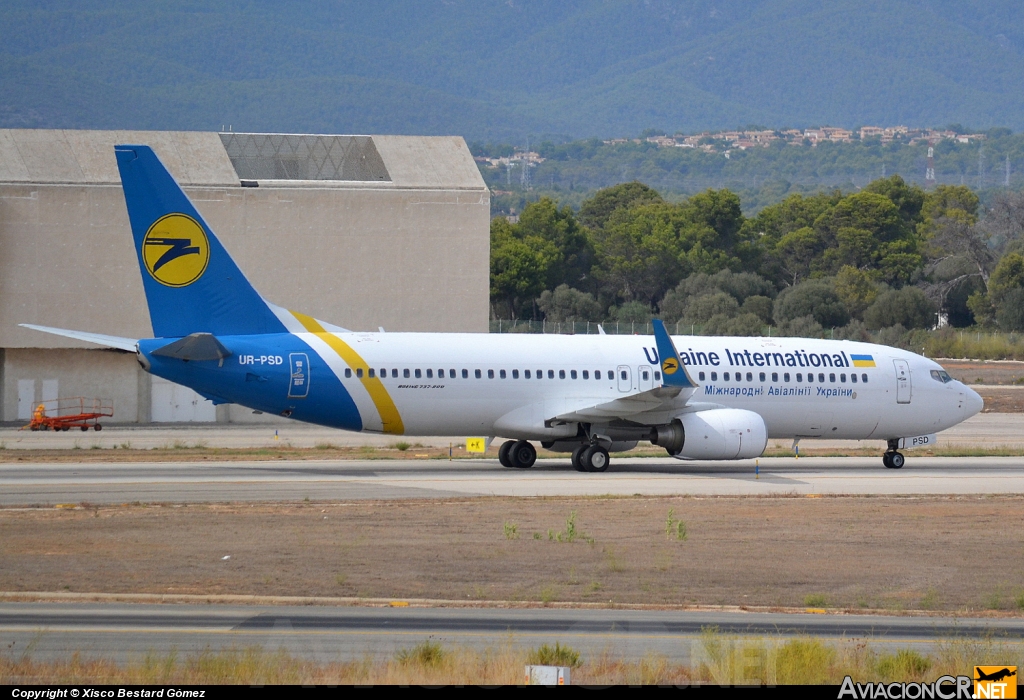 UR-PSD - Boeing 737-8HX - Ukraine International Airlines