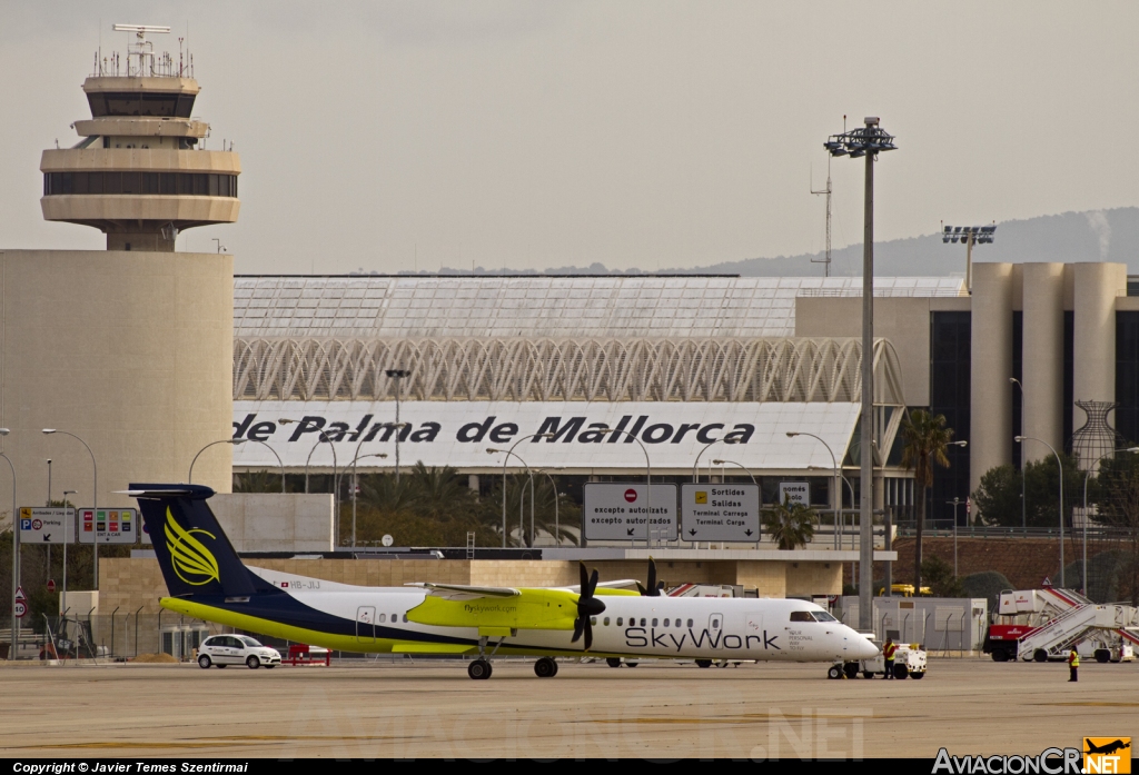 HB-JIJ - De Havilland Canada DHC-8-402Q Dash 8 - Skywork Airlines