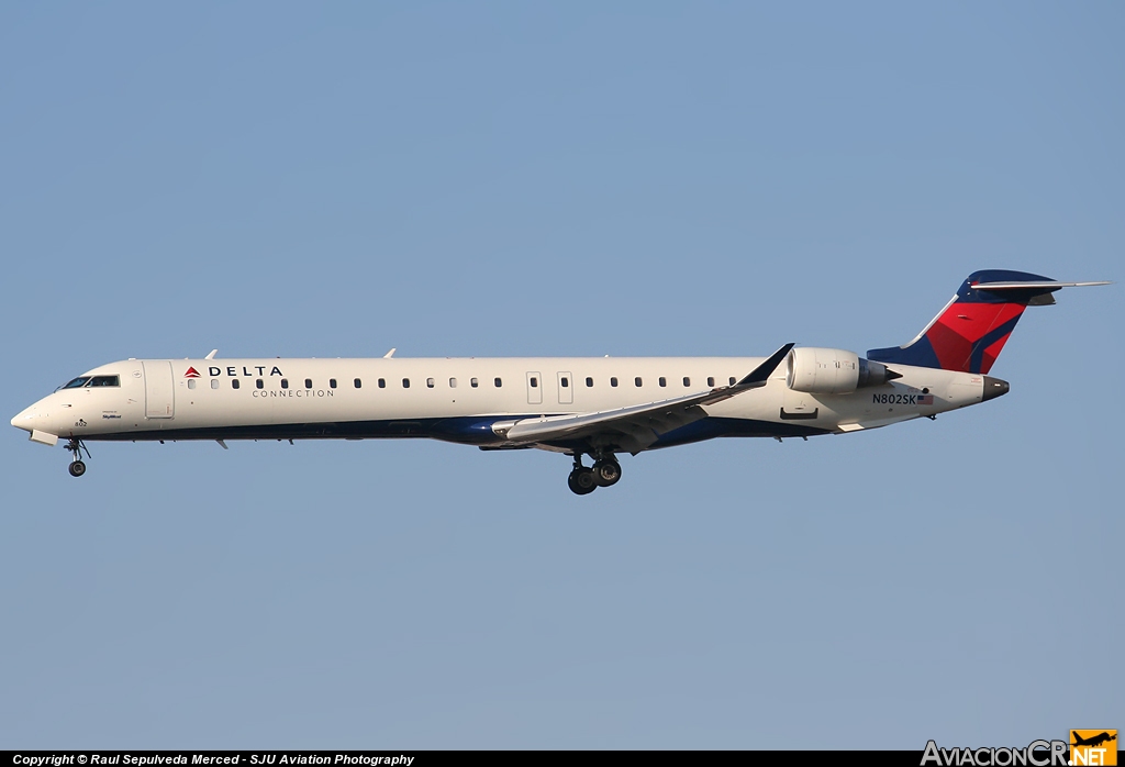 N802SK - Canadair CL-600-2D24 Regional Jet CRJ-900 - Delta Connection (SkyWest Airlines)