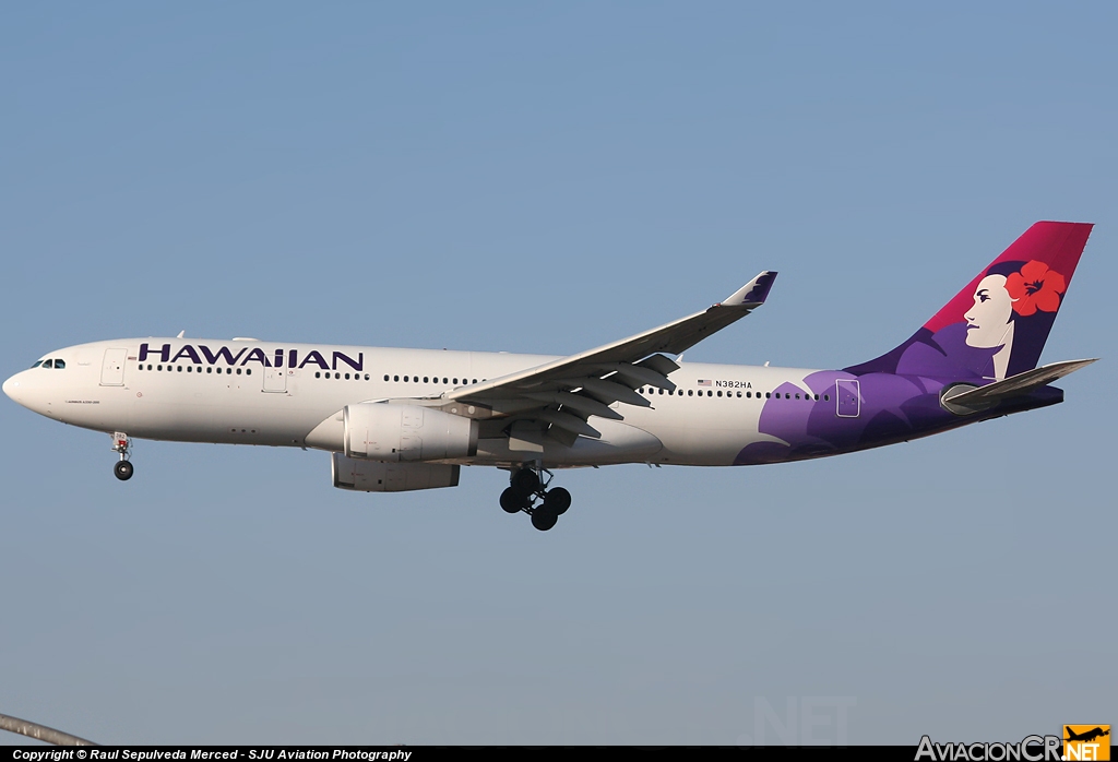 N382HA - Airbus A330-243 - Hawaiian Airlines