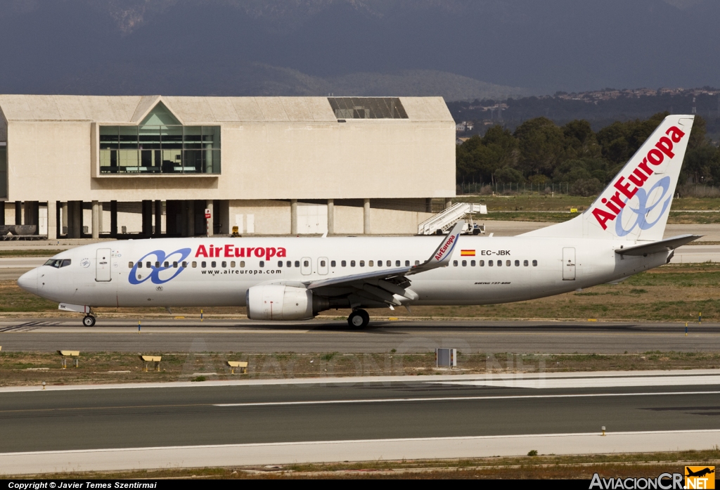 EC-JBK - Boeing 737-85P - Air Europa