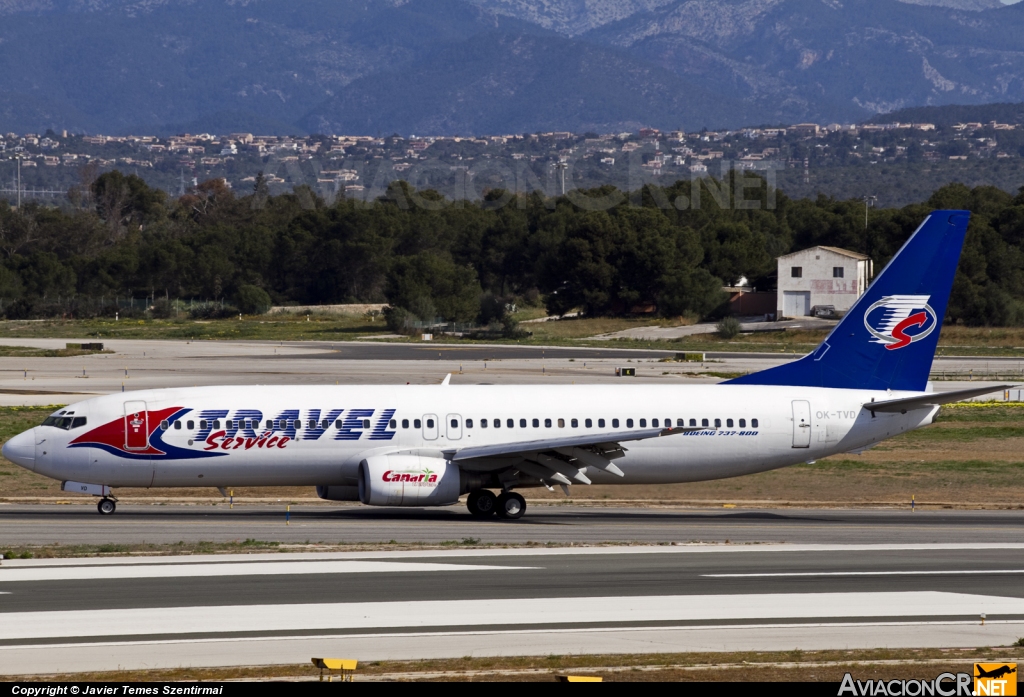 OK-TVD - Boeing 737-86N - Travel Service