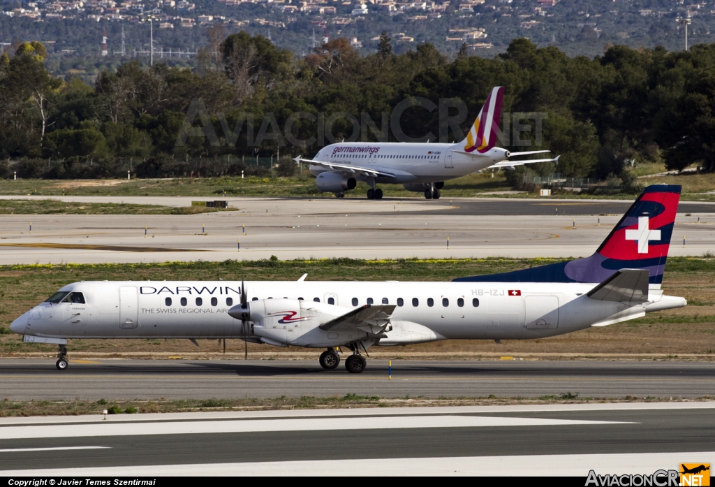 HB-IZJ - Saab 2000 - Darwin Airline