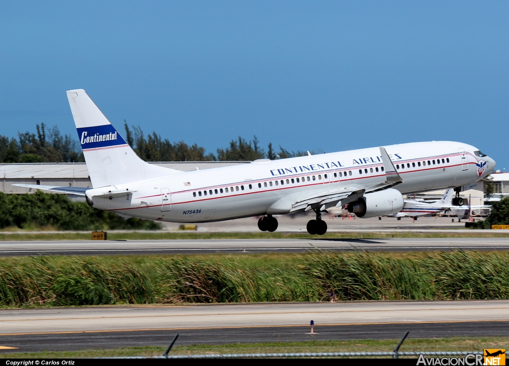 N75436 - Boeing 737-924/ER - Continental Airlines