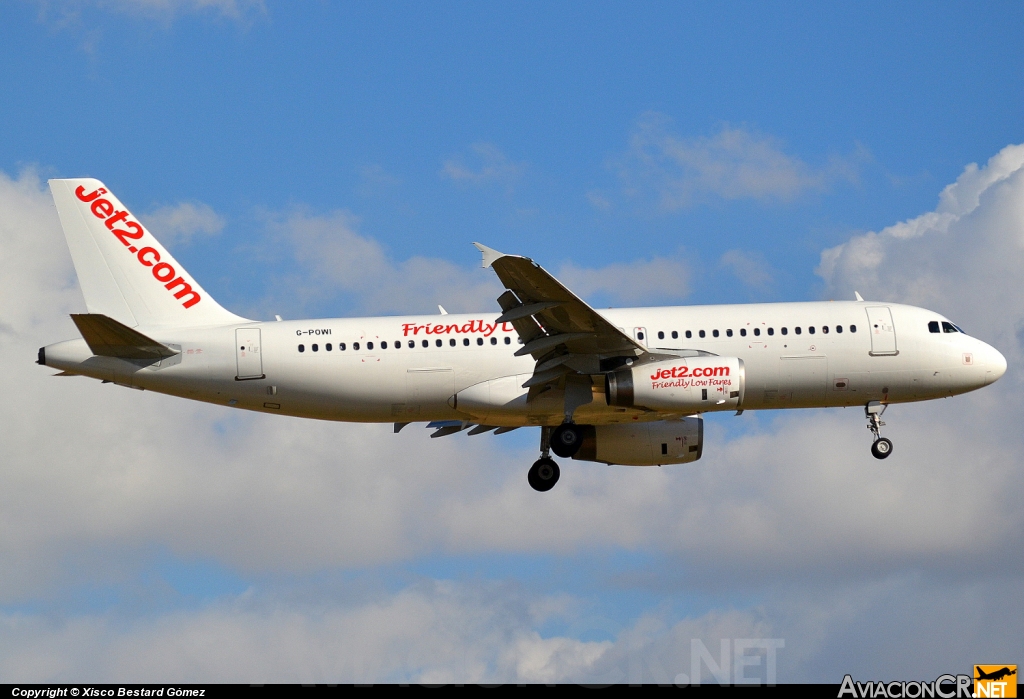 G-POWI - Airbus A320-233 - Jet2.com