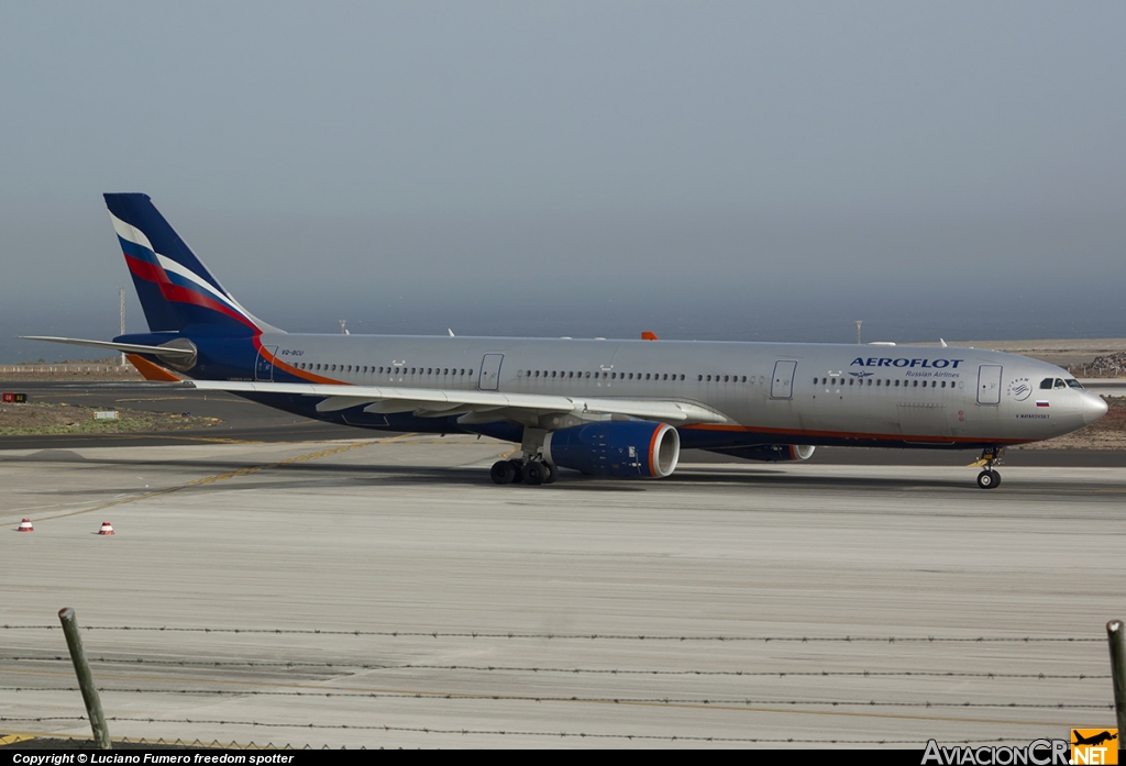 VQ-BCU - Airbus A330-343X - Aeroflot