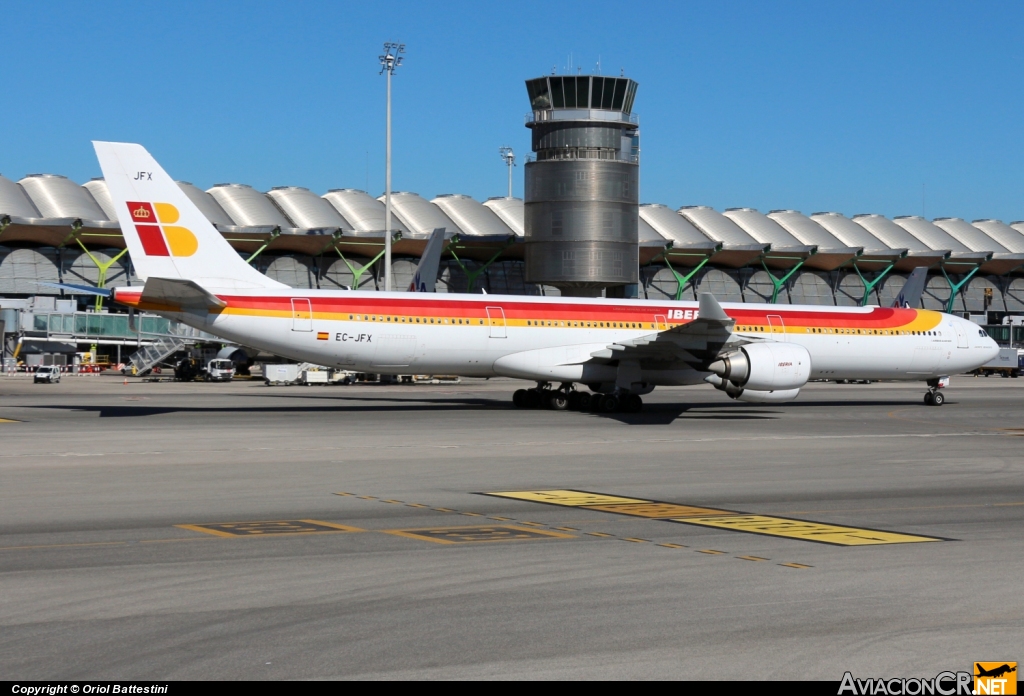 EC-JFX - Airbus A340-642 - Iberia