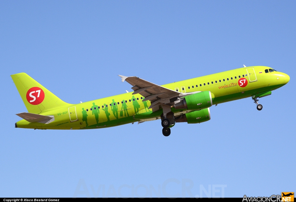 VQ-BDF - Airbus A320-214 - S7 Siberia Airlines