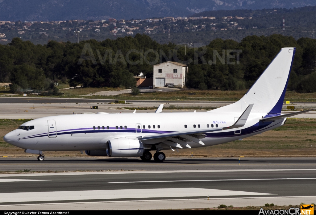 N737AG - Boeing 737-7BF BBJ - Funair Corporation