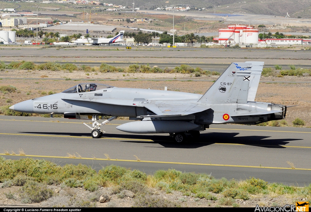C.15-87 - McDonnell Douglas F/A-18E Super Hornet - Ejército del Aire Español