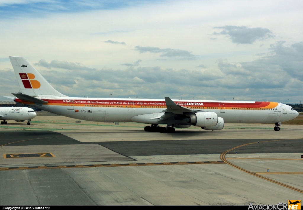 EC-JBA - Airbus A340-642 - Iberia