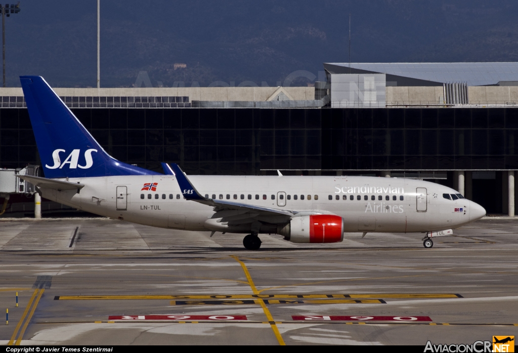 LN-TUL - Boeing 737-705 - SAS Braathens