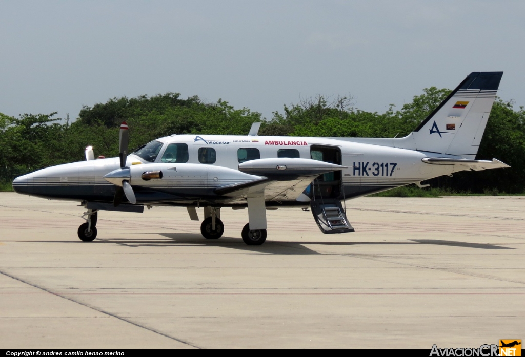 HK-3117 - Piper PA-31 Navajo/Chieftain/Mojave/Cheyenne (Genérico) - Aerolínea Aquí - ingrese el formato correcto! (lea la ayuda)