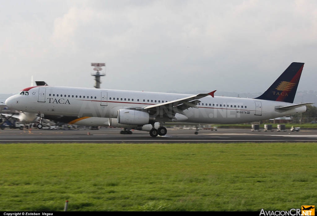 N566TA - Airbus A321-231 - TACA