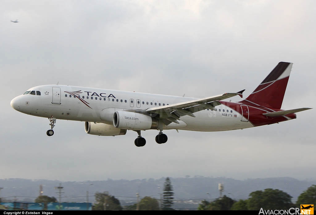 N683TA - Airbus A320-233 - TACA