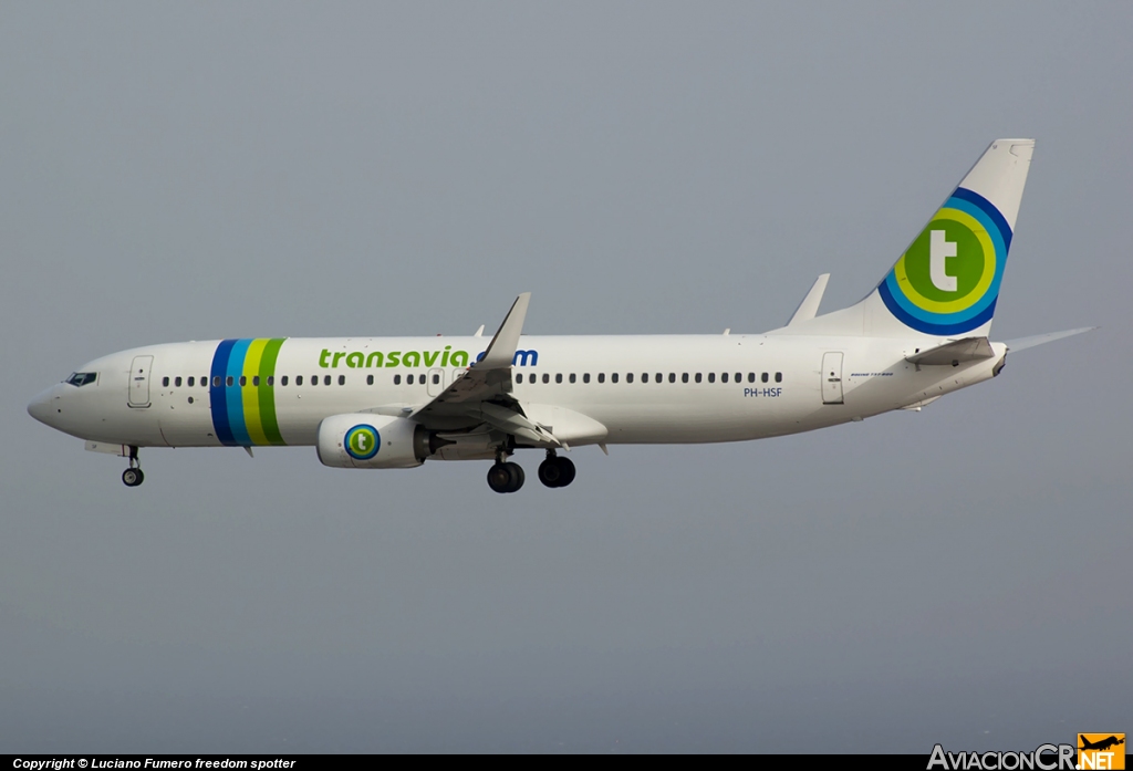 PH-HSF - Boeing 737-8K2 - Transavia Airlines