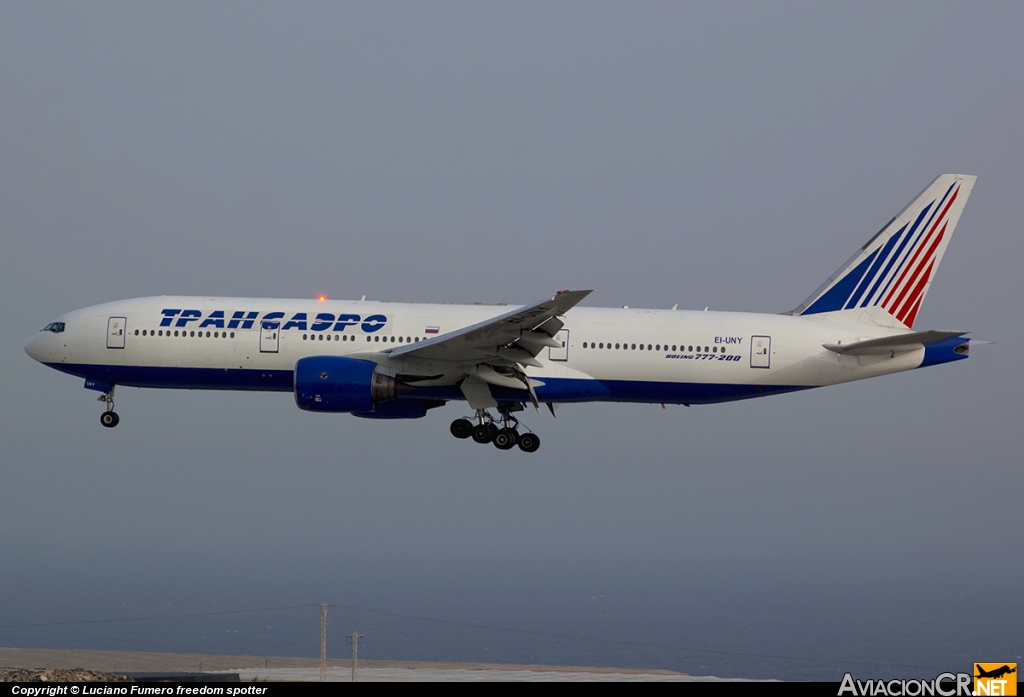 EI-UNY - Boeing 777-222 - Transaero Airlines