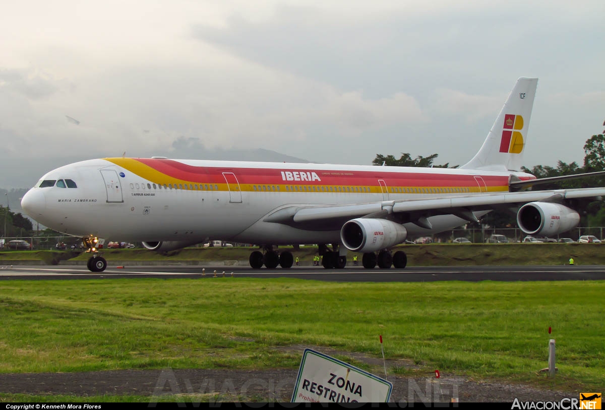 EC-ICF - Airbus A340-313X - Iberia