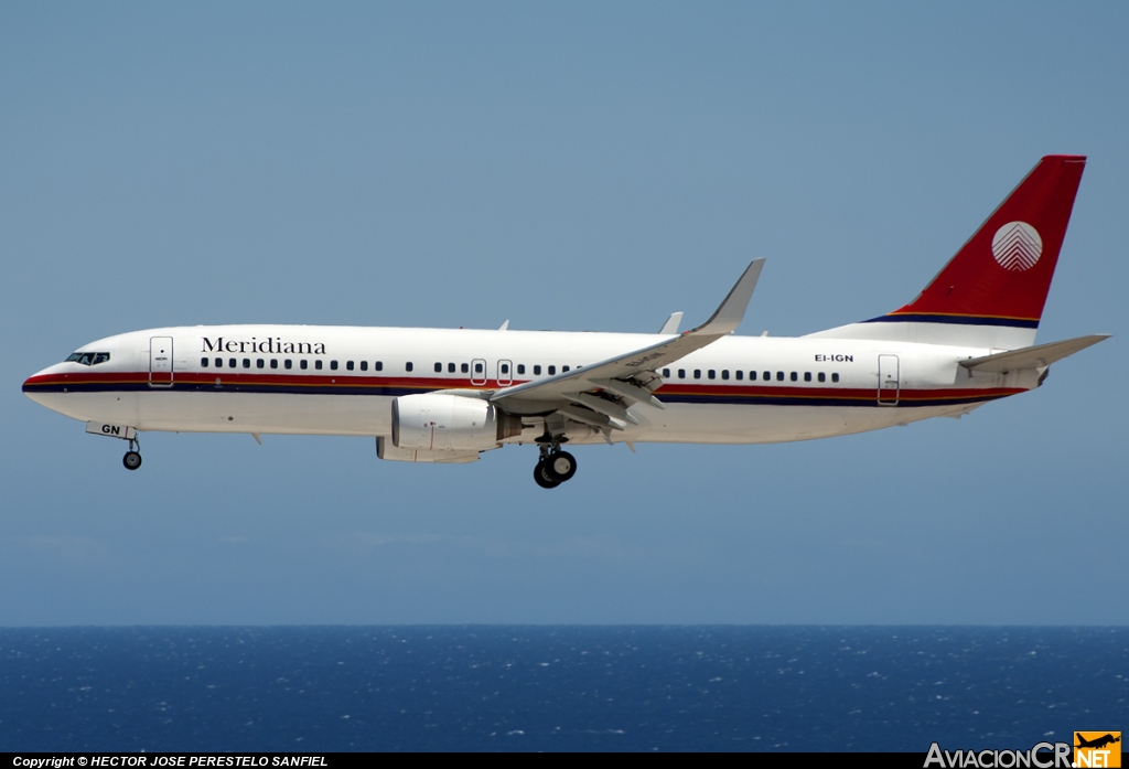 EI-IGN - Boeing 737-84P - Meridiana Fly