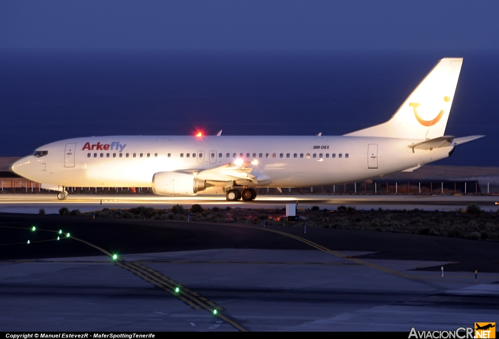 OM-DEX - Boeing 737-46J - ArkeFly