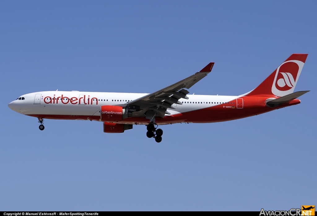 D-ABXC - Airbus A330-223 - Air Berlin