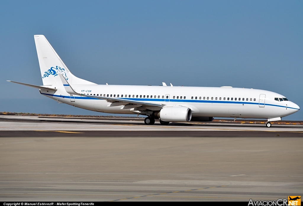 VP-CSK - Boeing	737-8GG/W BBJ - Sultan Al Kabeer