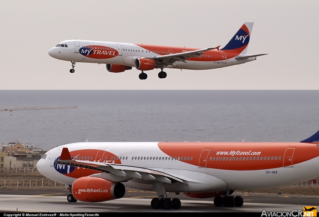OY-VKB - Airbus A321-211 - My Travel Airways