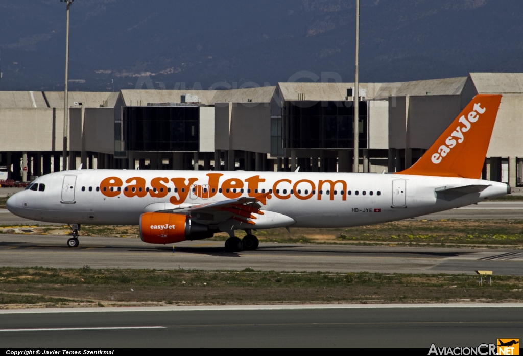 HB-JYE - Airbus A320-214 - EasyJet Switzerland