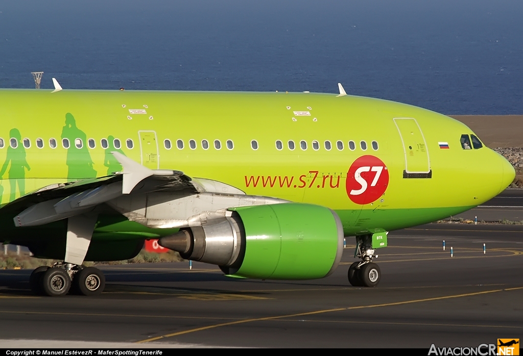 VP-BTK - Airbus A310-204 - S7 - Siberia Airlines