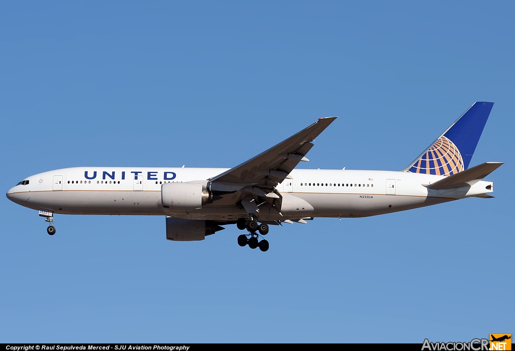 N222UA - Boeing 777-222(ER) - United Airlines