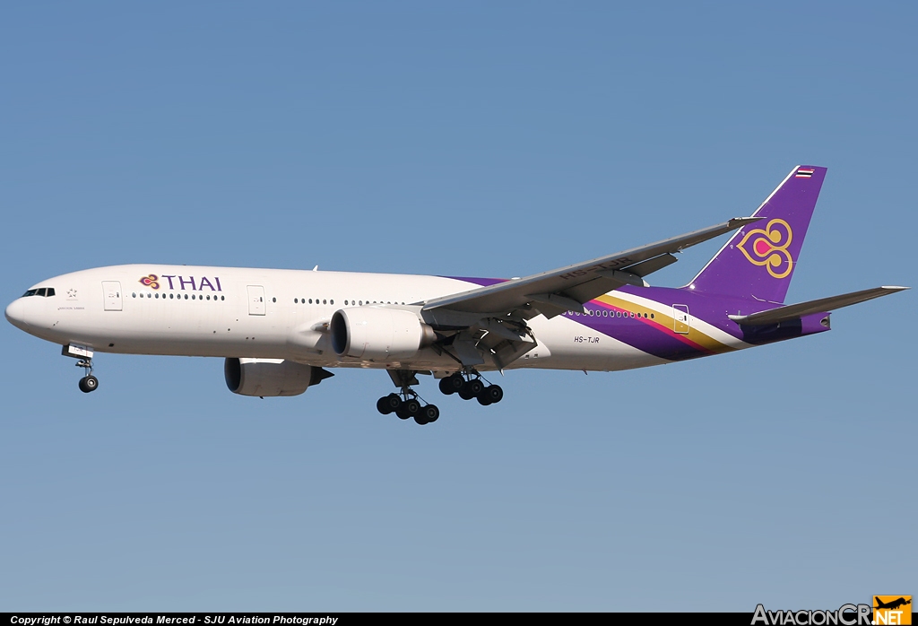 HS-TJR - Boeing 777-2D7/ER - Thai Airways International