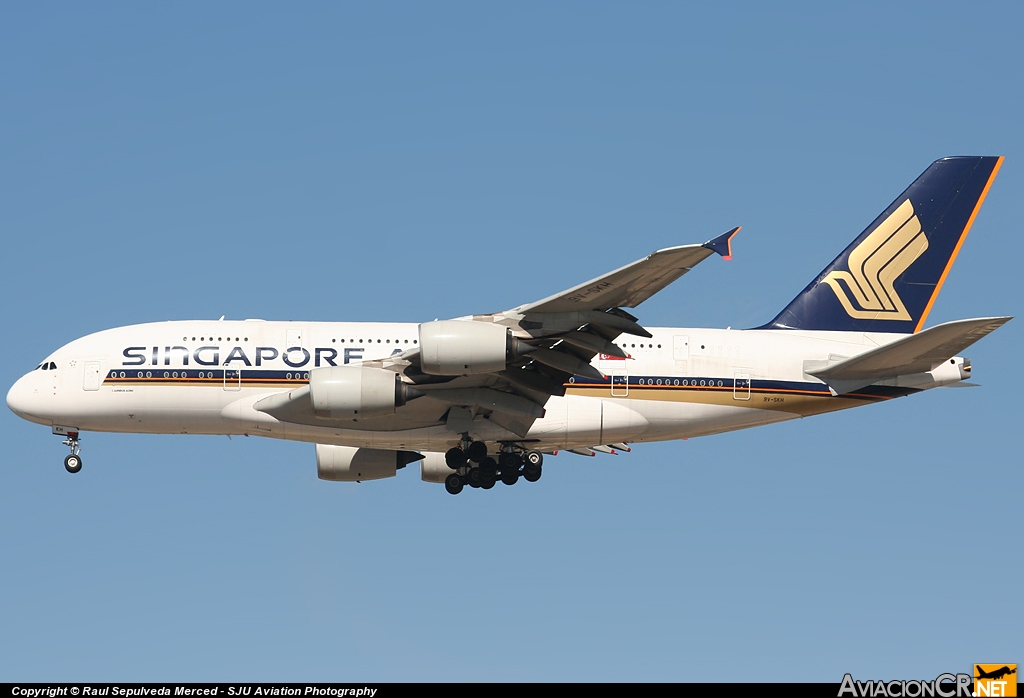9V-SKH - Airbus A380-841 - Singapore Airlines