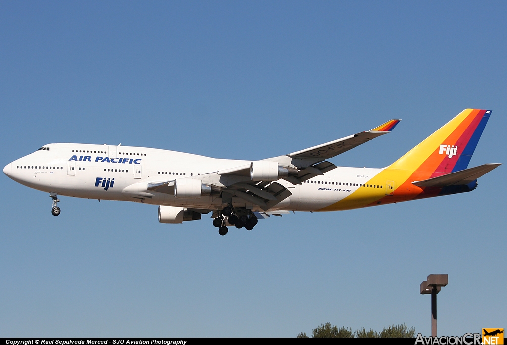 DQ-FJK - Boeing 747-412 - Air Pacific